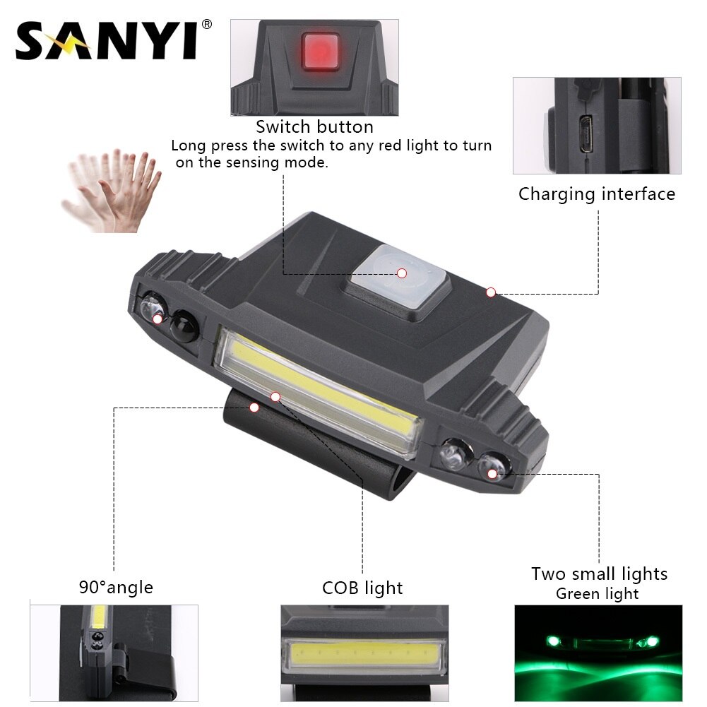 Sanyi  COB LED ĸ  , USB   ..